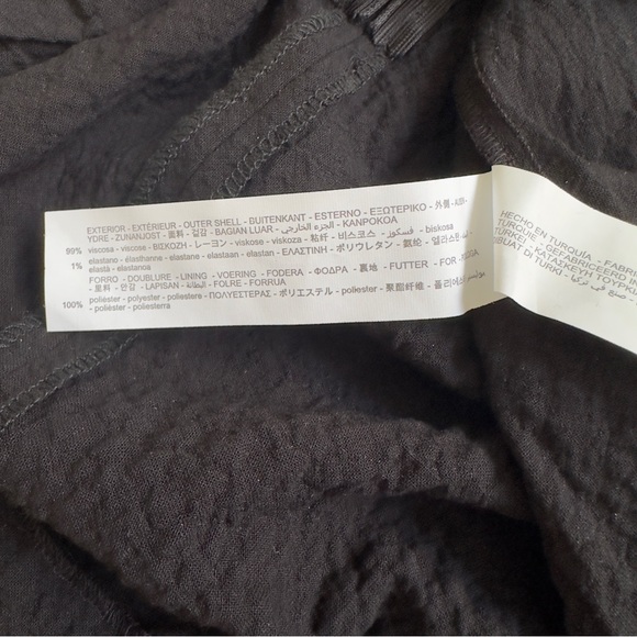 Zara Textured Draped Mini Dress - Picture 10 of 12